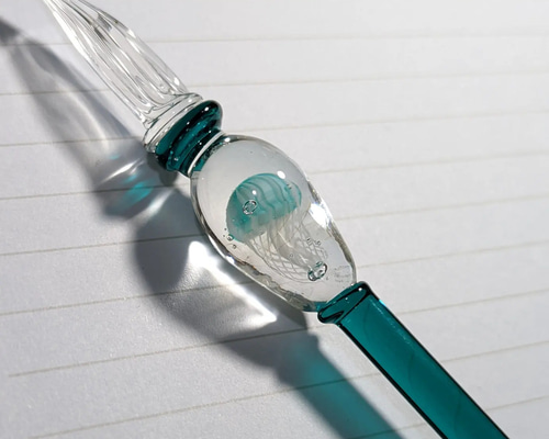 ガラスペン　月海月 e1887543631f7c1869fdad8a7e89fb