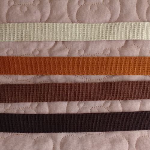 11号帆布 くま柄キルティング 通園バック レッスンバック スモーキー