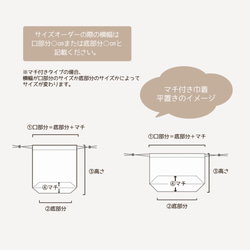 サイズ・オーダーメイド・仕様変更について 3枚目の画像