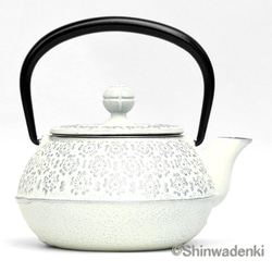 岩鑄 南部鐵器 泡茶壺 3型櫻花 0.32L 日本製 第1張的照片