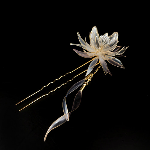 月下美人 かんざし h4062 かんざし Cuore 通販 10279602｜Creema