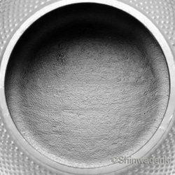 岩鑄 南部鐵器 鐵瓶 鐵壺兩用茶壺 3型新Arare 0.32L 日本製 第6張的照片