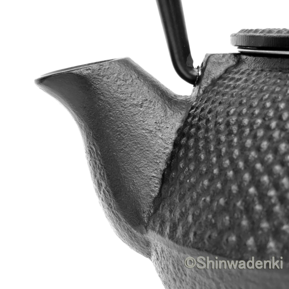 岩鑄 南部鐵器 鐵瓶 鐵壺兩用茶壺 3型新Arare 0.32L 日本製 第11張的照片