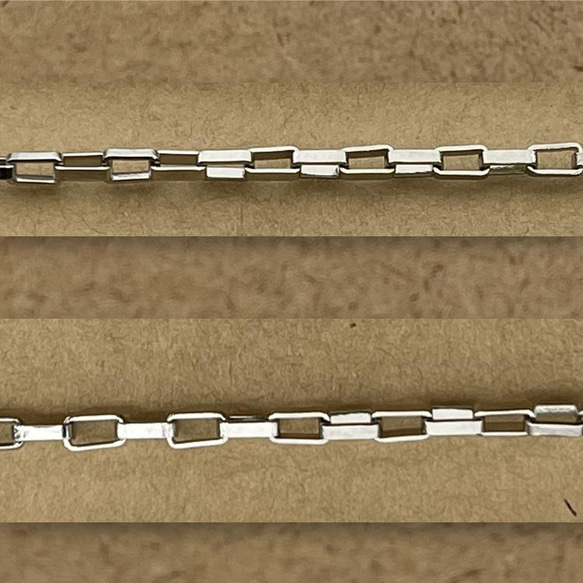 【訂單銷售/30M】鏈條寬度（外徑）2mm 線徑0.4mm 威尼斯手術不銹鋼鏈條SUS304 第2張的照片