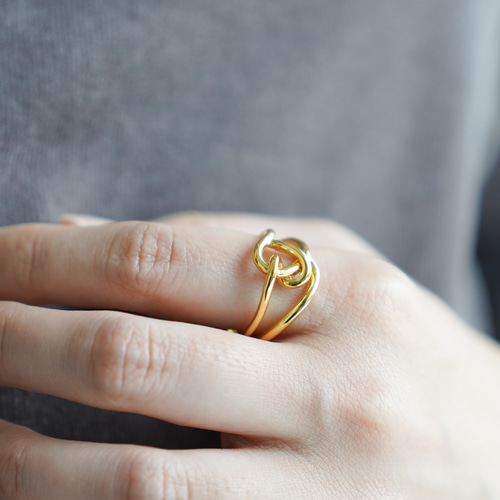 ぴ*の様 ゴールド　リング 4℃ ヨンドシー リング K10 ピンクゴールド ホワイトゴールド