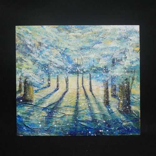 油絵 油彩 油彩画 絵 絵画 【雪の朝日】 絵画 HR 通販 油絵 油彩 油彩画 絵 絵画 【雪の朝日】 絵画 HR 通販