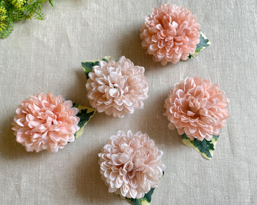 お花マグネット 5個セット マム マグネット フラワー アレンジメント