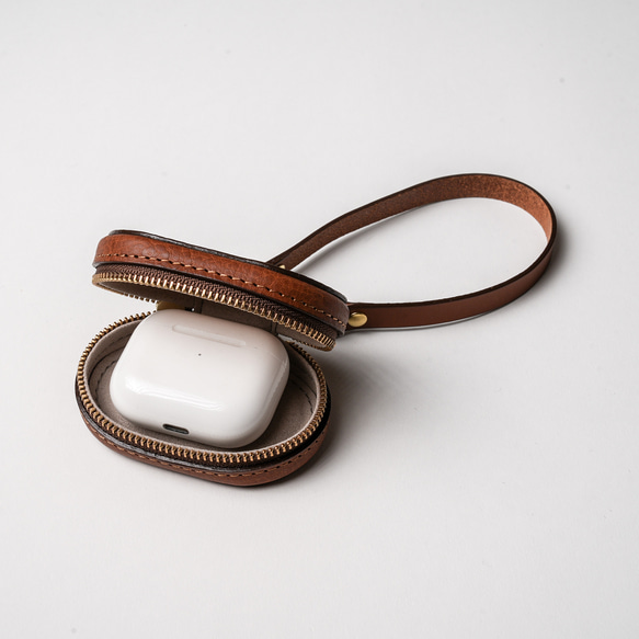 質感皮革迷你收納盒 Brown(棕色) 第4張的照片