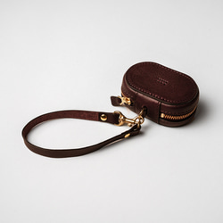 質感皮革迷你收納盒　Tobacco(焦茶色) 第2張的照片