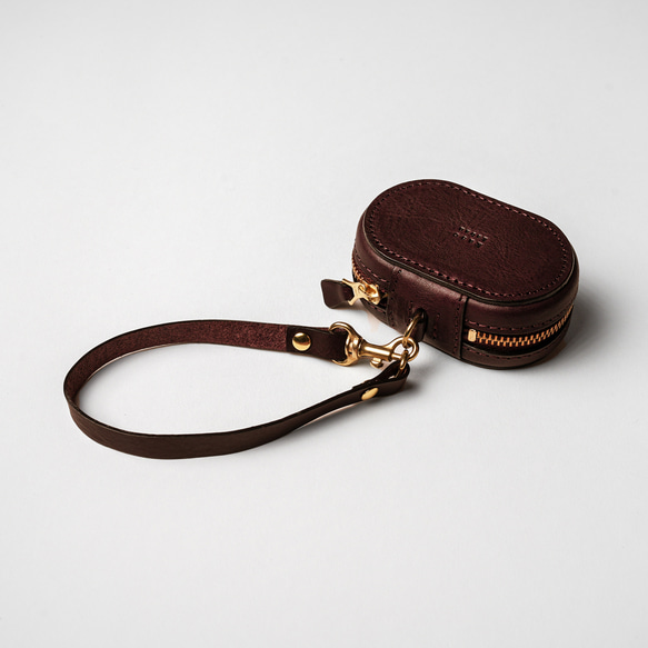 質感皮革迷你收納盒　Tobacco(焦茶色) 第2張的照片