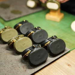 質感皮革迷你收納盒　Tobacco(焦茶色) 第16張的照片