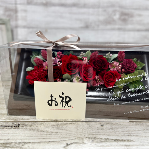 ケース入りブリザードフラワー 赤バラ薔薇⭐︎美品 Amazon｜プリザーブドフラワー バラ レッドローズ 薔薇 3カラー 花 LED
