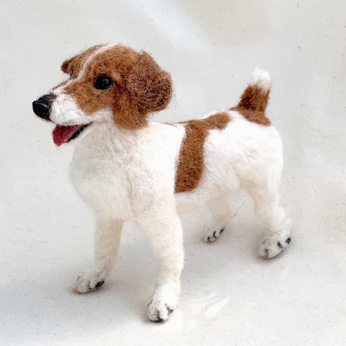 受注製作 》オーダー 犬♡うちの子製作♡羊毛フェルト♡ジャック
