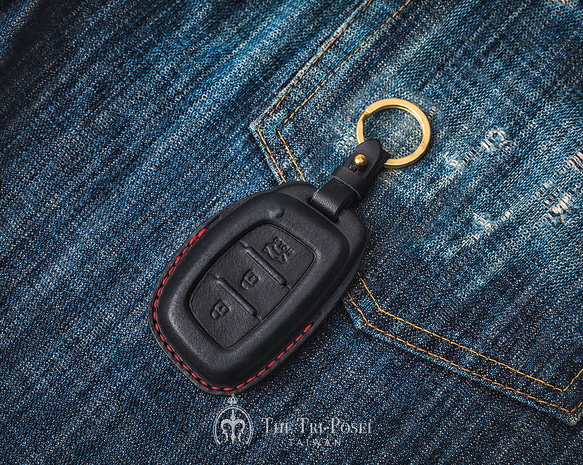 現代 Hyundai Santa Fe Tucson L Ioniq 5 皮套 鑰匙套 禮物 鑰匙包 鑰匙圈 生日禮物 第1張的照片