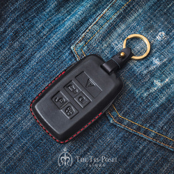 捷豹 Jaguar F-Type F-PACE E-PACE XF 汽車鑰匙套 皮套 鑰匙套 鑰匙包 鑰匙圈 生日禮物 第1張的照片