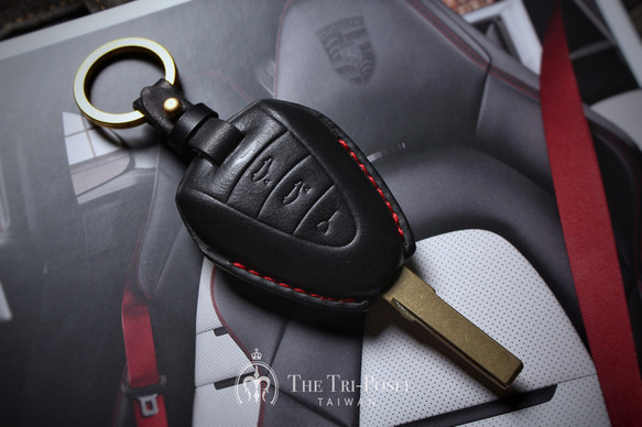 ポルシェ ポルシェ 911 997 ターボ カレラ 車のキーカバー レザーキー
