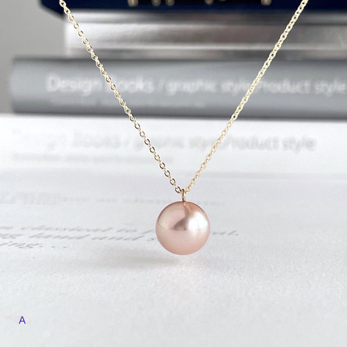 mizuki 淡水ペタルパール＆ピンクトルマリン＆粒キャビア K14ネックレス mizuki 淡水ペタルパール＆ピンクトルマリン＆粒キャビア K14ネックレス