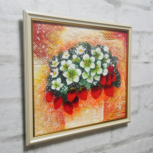 クレイツ 「朝」 油絵・油彩画 絵画 油絵 油彩 油彩画 絵 絵画 【朝焼けの空】 絵画 HR 通販