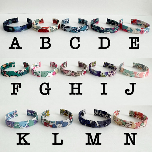 New【新柄追加】リカちゃん リバティ カチューシャ オーダー 選べる2個