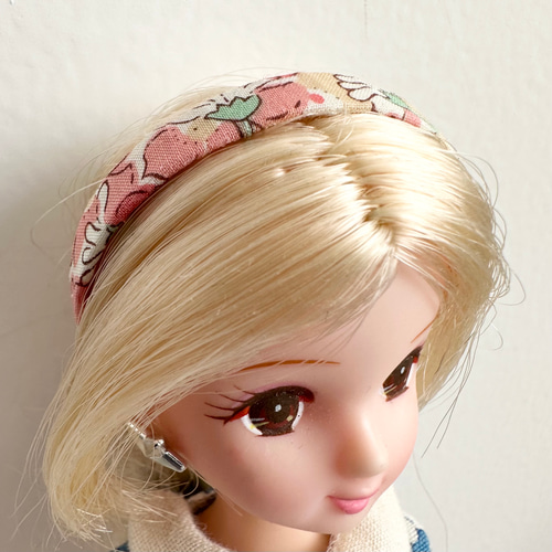 New【新柄追加】リカちゃん リバティ カチューシャ オーダー