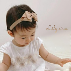 Ninaリボン~赤ちゃんから使えるヘアアクセサリー 10枚目の画像