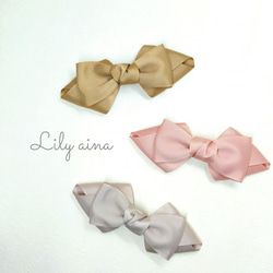 Ninaリボン~赤ちゃんから使えるヘアアクセサリー 2枚目の画像