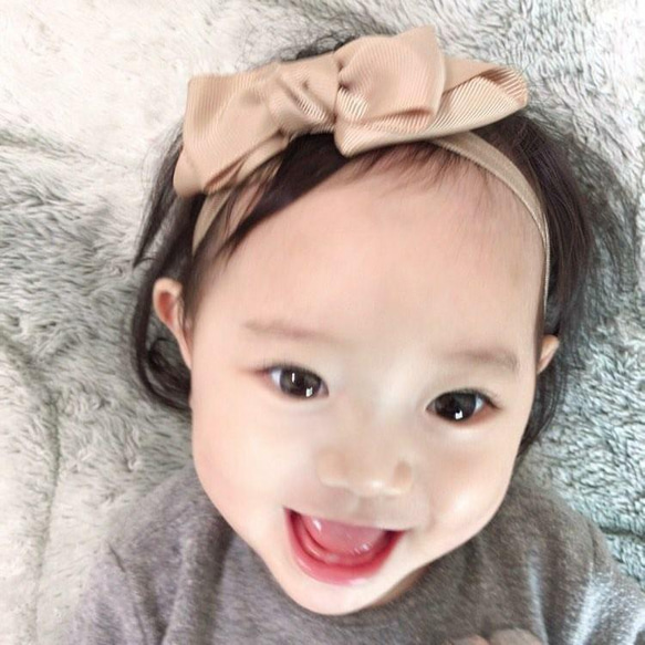 Ninaリボン~赤ちゃんから使えるヘアアクセサリー 11枚目の画像
