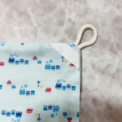 ふわふわ気持ちいい♪ ループタオル(8重ガーゼ) 2枚セット 選べる柄 