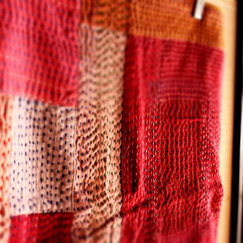 □SAYOCAFEパッチワーク&刺し子のフリークロス 弁当袋・風呂敷 衣工房  