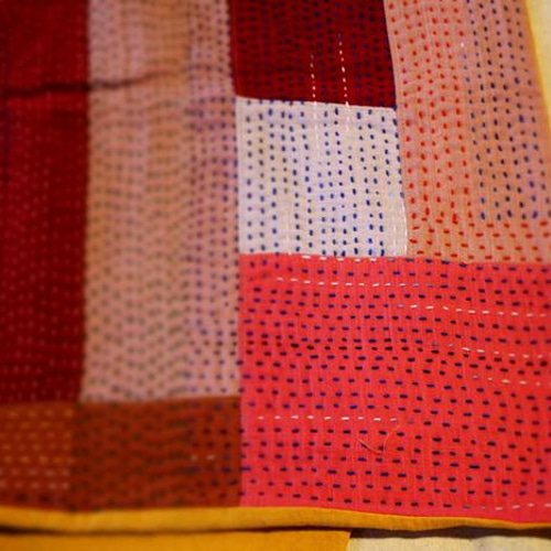 □SAYOCAFEパッチワーク&刺し子のフリークロス 弁当袋・風呂敷 衣工房  