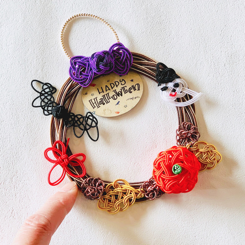 水引ハロウィンミニリース リース tomoemon 通販 10307869｜Creema