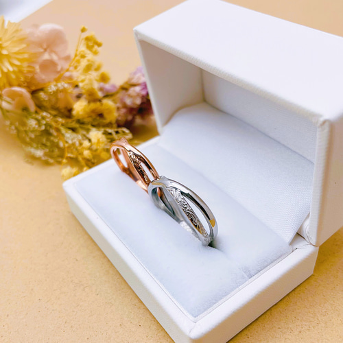 Hawaiian＊Jewelry ペアリング ハワイアン 3color＊ 指輪 刻印