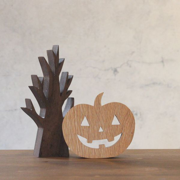 【送料無料】ハロウィン かぼちゃ ナチュラル ジャックオランタン パンプキン 無垢 おしゃれ 雑貨 おばけかぼちゃ 4枚目の画像