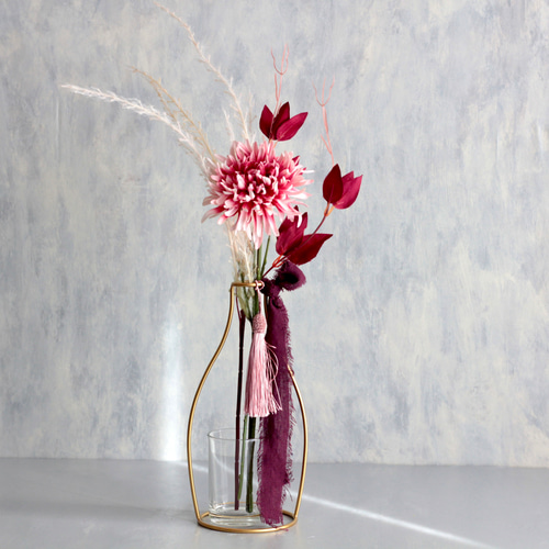 アートフラワー紅葉　100枚×27セットまとめ売り グラデーションマムとパンパスと紅葉利休草】｜アーティフィシャル