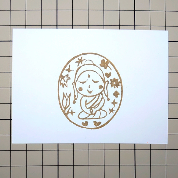 消しゴムはんこ　ほとけさま仏像仏様 消しゴム仏はんこ。【本】 | 新家葬祭