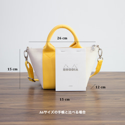 全12色 帆布ミニトートバッグ スマホショルダーバッグ 11枚目の画像