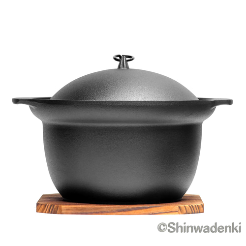 南部鉄器 及源 南部ごはん釜 3合炊IH対応 F-414 の通信販売
