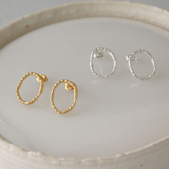 波紋耳環 第1張的照片