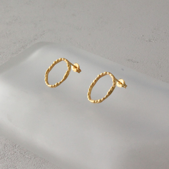 波紋耳環 第4張的照片