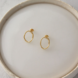 波紋耳環 第11張的照片