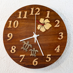 受注制作】木曽檜の木目を楽しむ掛け時計 掛け時計・置き時計 アトリエ