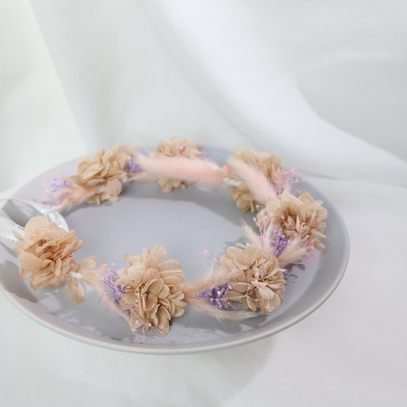 花冠 クラブピンク はなかんむり ハーフバースデー キッズ ベビー 100  