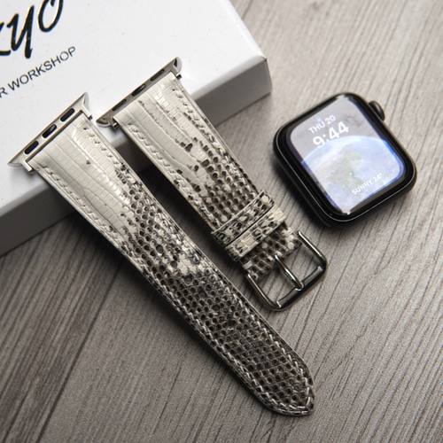 キャンペン中【高級革使用】 腕時計ベルト スペイン産のリザード革