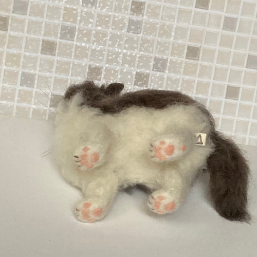 受注商品♪mia♪ Mサイズ ラグドール 猫 羊毛フェルト