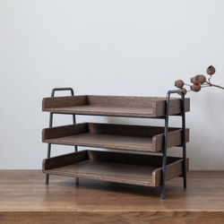 デスクトップ置物棚テーブル上本棚簡易机収納棚を多層に整理する7