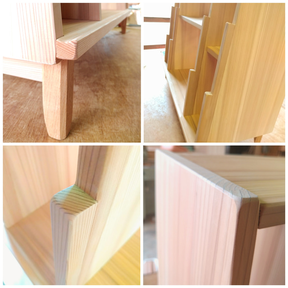 天然木の香り　おしゃれで長く使える絵本棚　たくさん入るナチュラル本棚　北欧 　完成品　ウッド IQY1365283807(10500円)