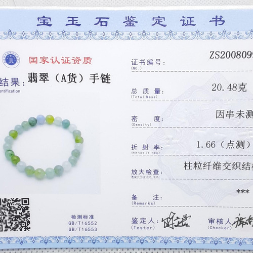 本翡翠（A貨・氷糯種）ペンダントトップ ペンダントトップ shin