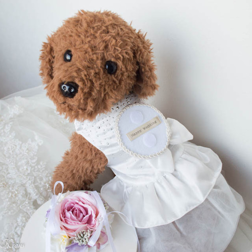 お洋服嫌いな愛犬ちゃんにおすすめ】リングドッグ用リングピロー