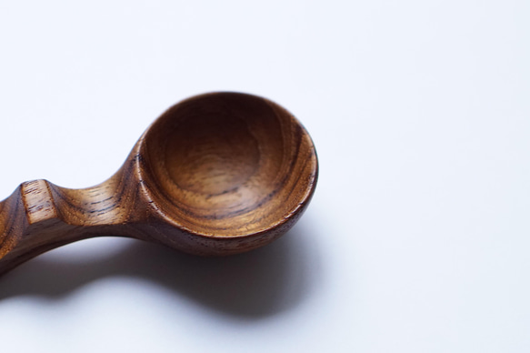 木質調料勺（柚木）A012-0 第5張的照片