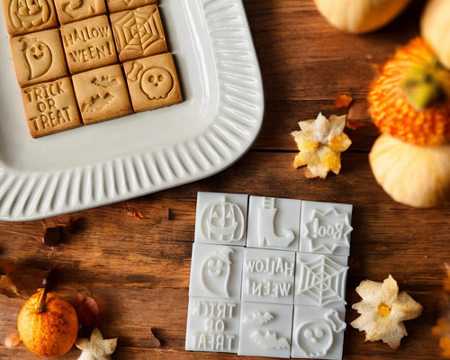 3センチ角ハロウィンスタンプ9点セット クッキー型 tomscookies